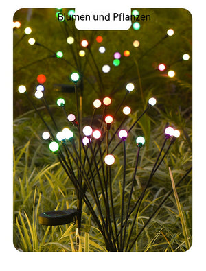 Glühwürmchen-Lichter für den Garten, Weihnachts-/Halloween-Dekorationslichter