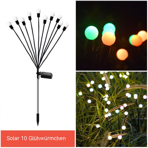 Glühwürmchen-Lichter für den Garten, Weihnachts-/Halloween-Dekorationslichter